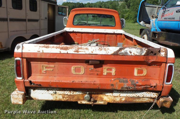 image for item DB5795 1966 Ford F100 pickup truck