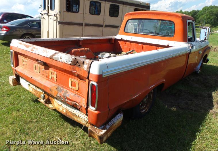 image for item DB5795 1966 Ford F100 pickup truck