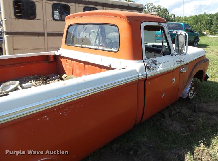 image for item DB5795 1966 Ford F100 pickup truck
