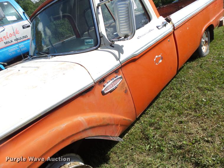 image for item DB5795 1966 Ford F100 pickup truck