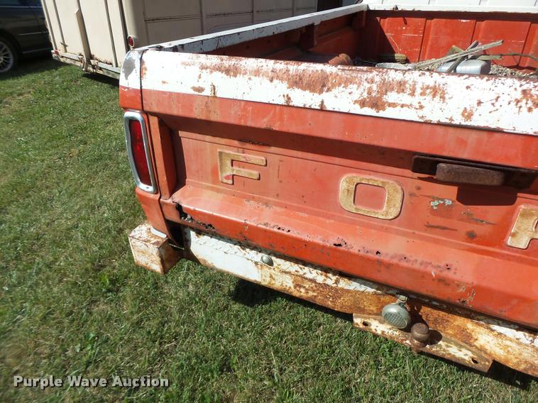 image for item DB5795 1966 Ford F100 pickup truck