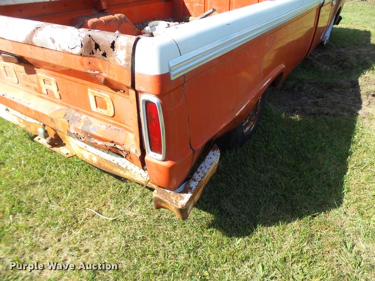 image for item DB5795 1966 Ford F100 pickup truck