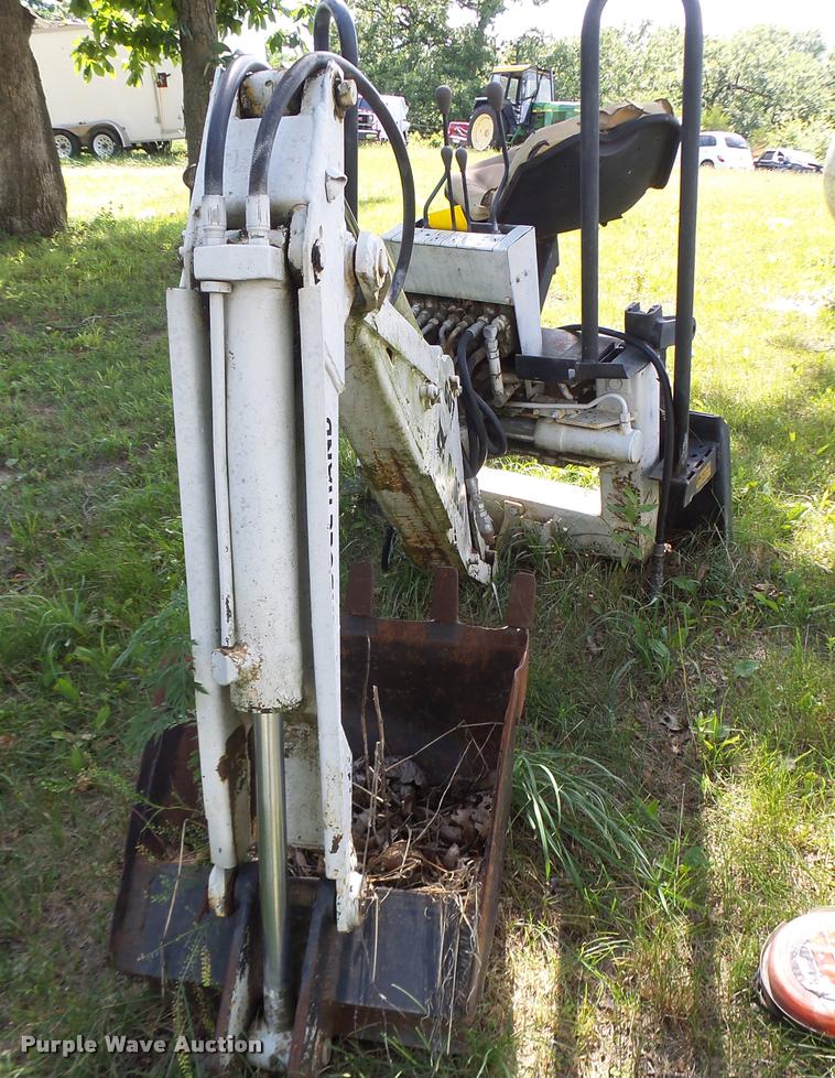 image for item DB5804 Bobcat 607 skid steer backhoe