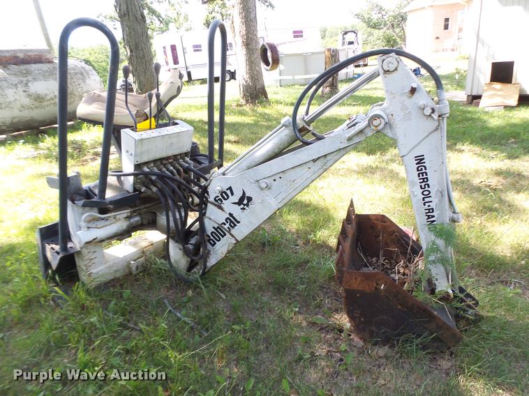 image for item DB5804 Bobcat 607 skid steer backhoe