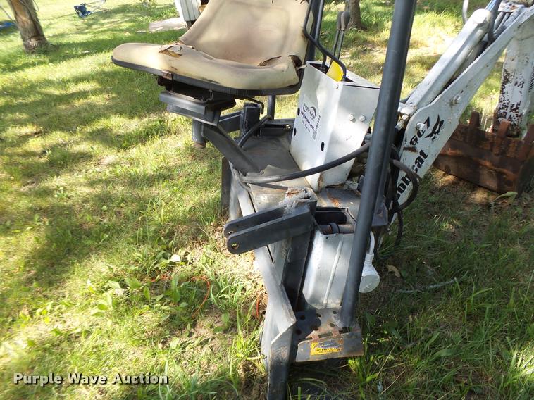 image for item DB5804 Bobcat 607 skid steer backhoe