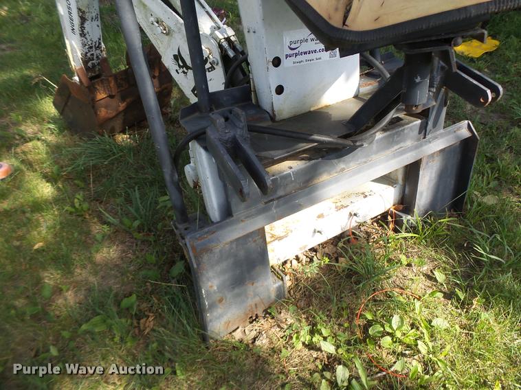 image for item DB5804 Bobcat 607 skid steer backhoe