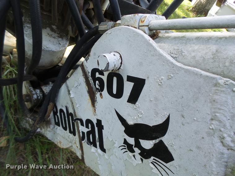 image for item DB5804 Bobcat 607 skid steer backhoe