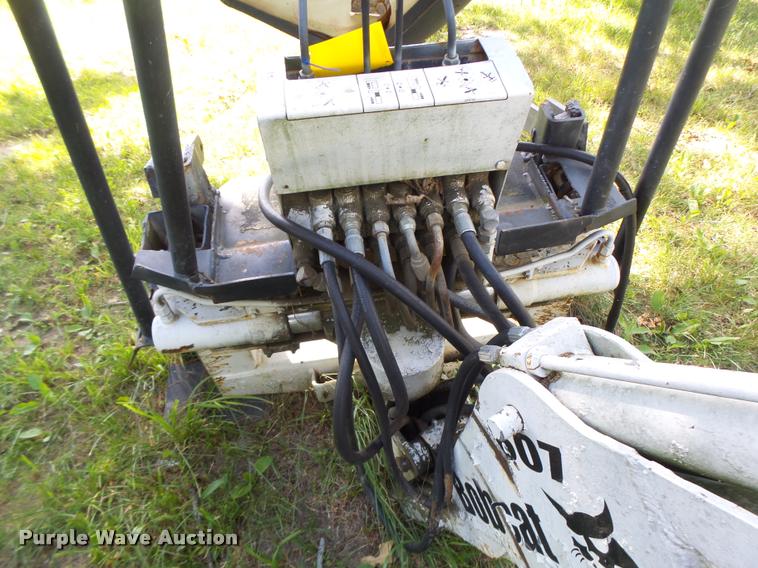 image for item DB5804 Bobcat 607 skid steer backhoe
