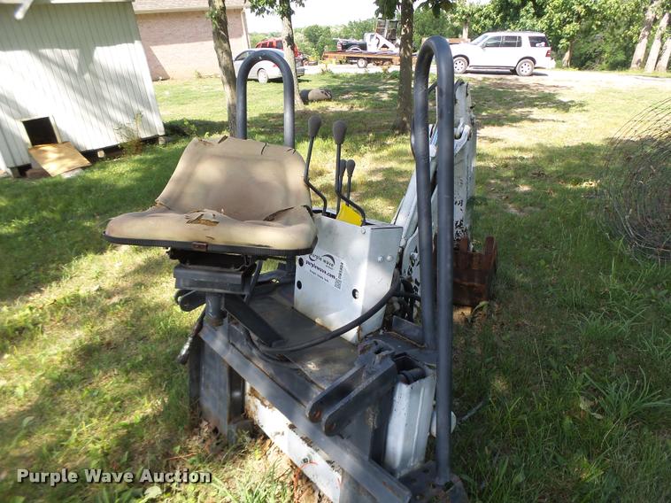 image for item DB5804 Bobcat 607 skid steer backhoe