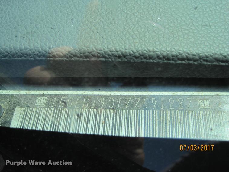 image for item DB7475 2007 Chevrolet Silverado 1500 Ext. Cab pickup truck