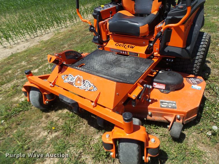 image for item DF9307 Bad Boy Outlaw riding lawn mower