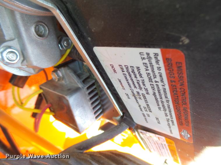 image for item DF9307 Bad Boy Outlaw riding lawn mower