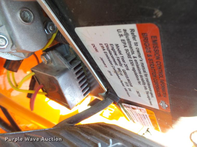 image for item DF9307 Bad Boy Outlaw riding lawn mower