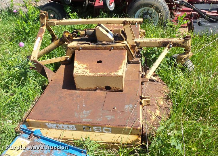 image for item DJ9547 Woods P80 finish mower