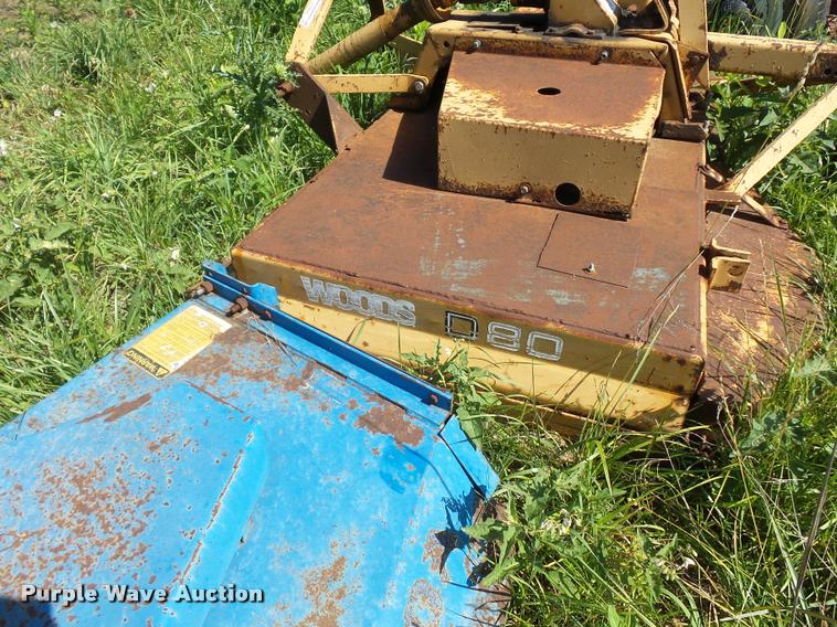 image for item DJ9547 Woods P80 finish mower