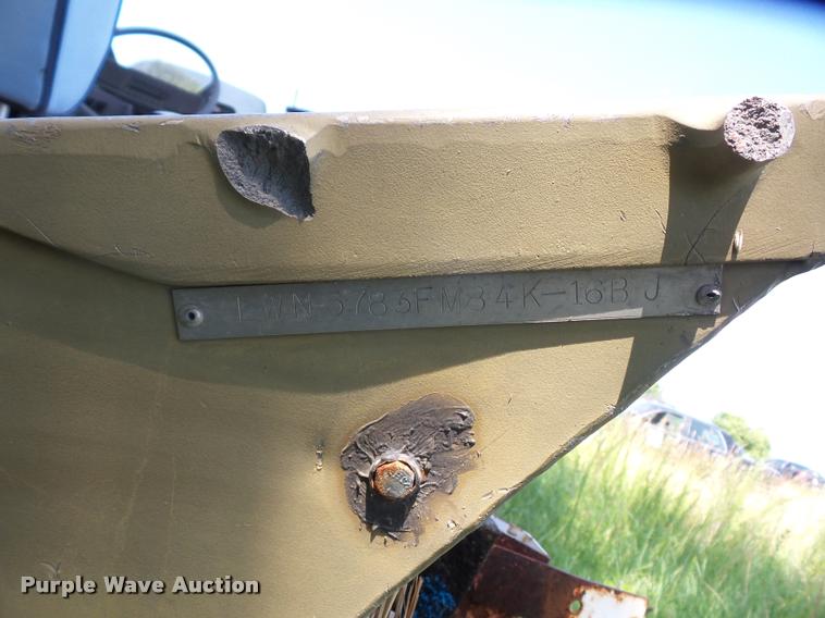 image for item DJ9556 Lowe Commander boat and trailer