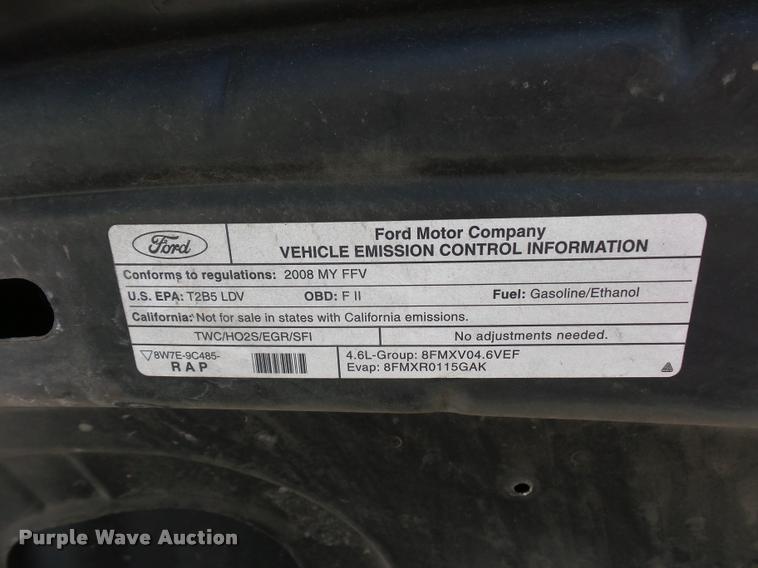 image for item DJ9558 2008 Ford Crown Victoria Police Interceptor