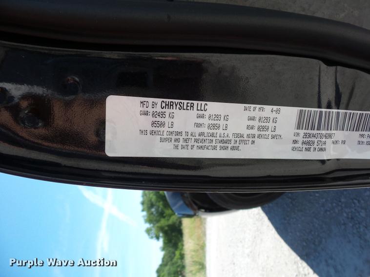 image for item DJ9565 2009 Dodge Charger