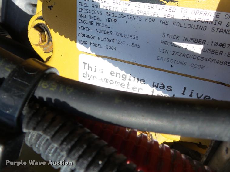 image for item DJ9602 2004 Sterling Acterra truck cab and chassis