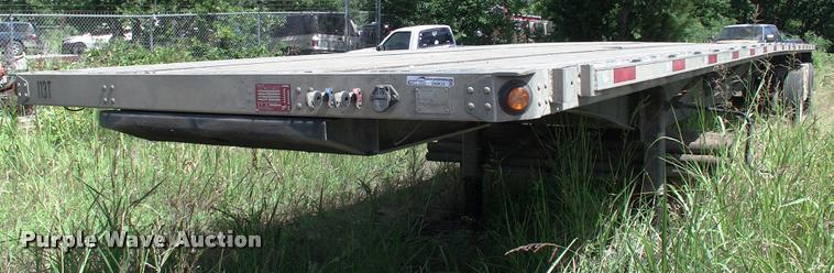 image for item DK9672 1996 Transcraft Eagle W2 48X96 flatbed trailer