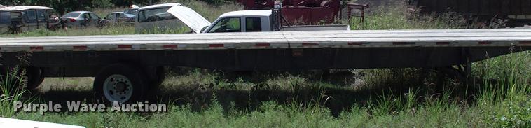 image for item DK9672 1996 Transcraft Eagle W2 48X96 flatbed trailer