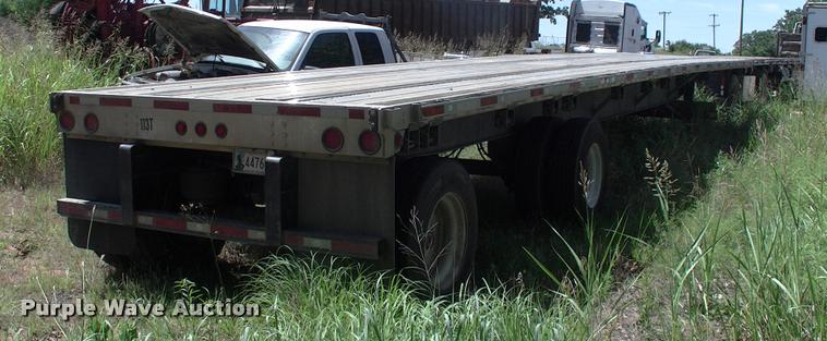 image for item DK9672 1996 Transcraft Eagle W2 48X96 flatbed trailer
