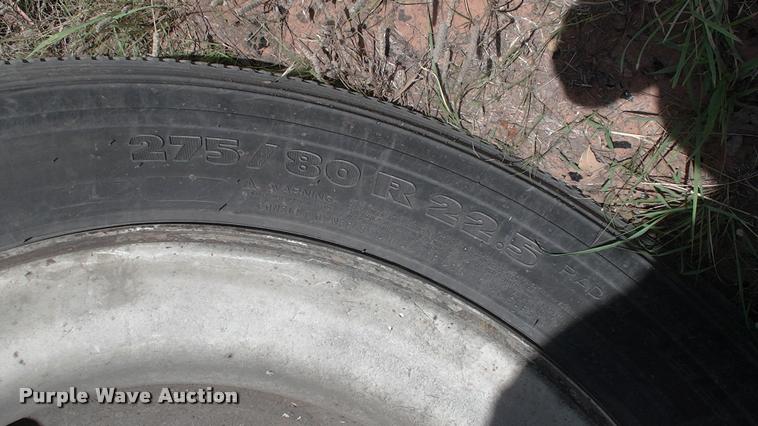 image for item DK9672 1996 Transcraft Eagle W2 48X96 flatbed trailer