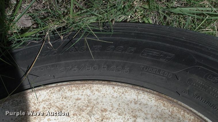 image for item DK9672 1996 Transcraft Eagle W2 48X96 flatbed trailer