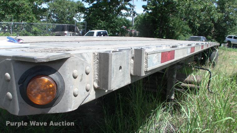 image for item DK9672 1996 Transcraft Eagle W2 48X96 flatbed trailer