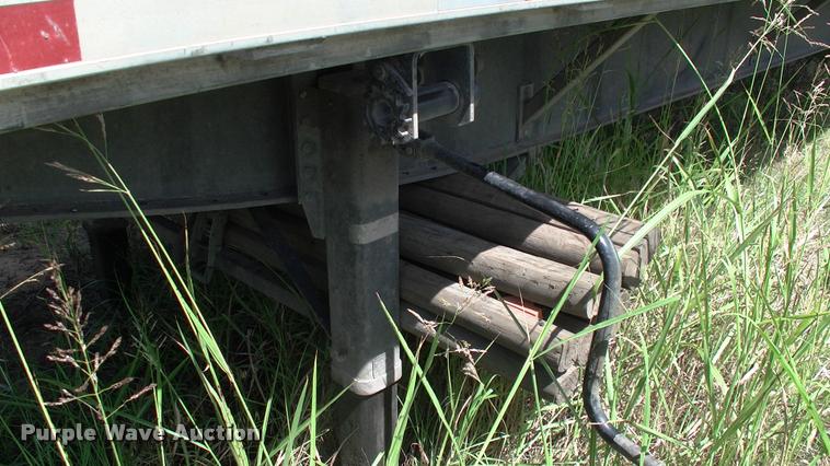 image for item DK9672 1996 Transcraft Eagle W2 48X96 flatbed trailer