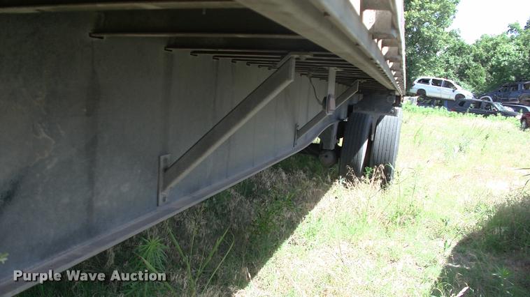 image for item DK9672 1996 Transcraft Eagle W2 48X96 flatbed trailer