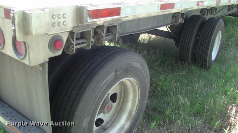 image for item DK9672 1996 Transcraft Eagle W2 48X96 flatbed trailer