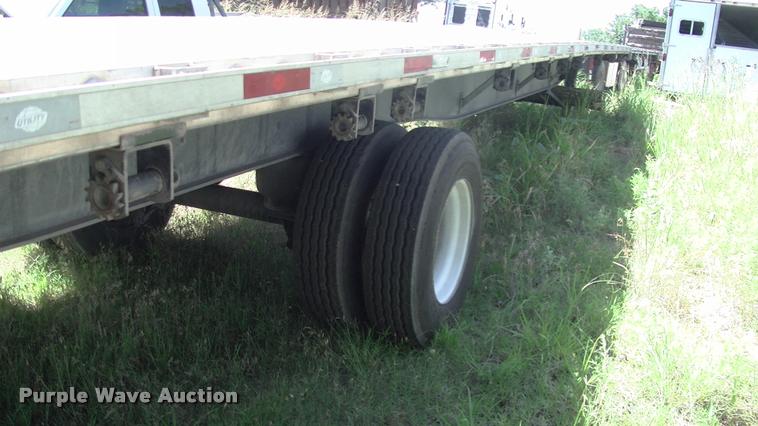 image for item DK9672 1996 Transcraft Eagle W2 48X96 flatbed trailer