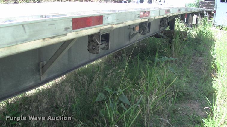 image for item DK9672 1996 Transcraft Eagle W2 48X96 flatbed trailer