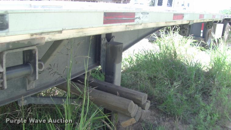 image for item DK9672 1996 Transcraft Eagle W2 48X96 flatbed trailer