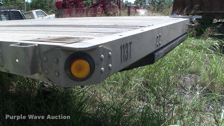 image for item DK9672 1996 Transcraft Eagle W2 48X96 flatbed trailer