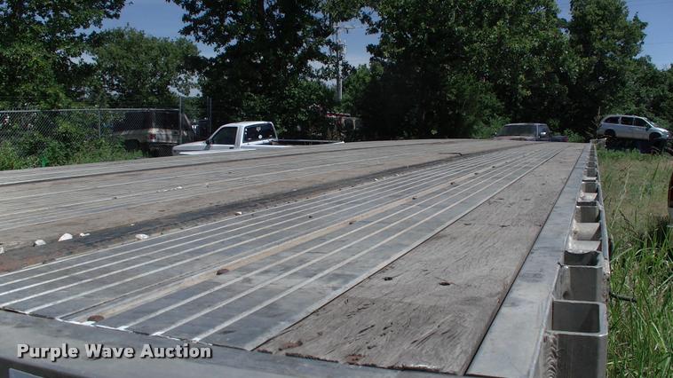 image for item DK9672 1996 Transcraft Eagle W2 48X96 flatbed trailer