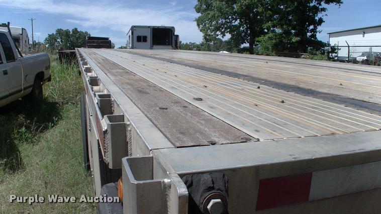 image for item DK9672 1996 Transcraft Eagle W2 48X96 flatbed trailer