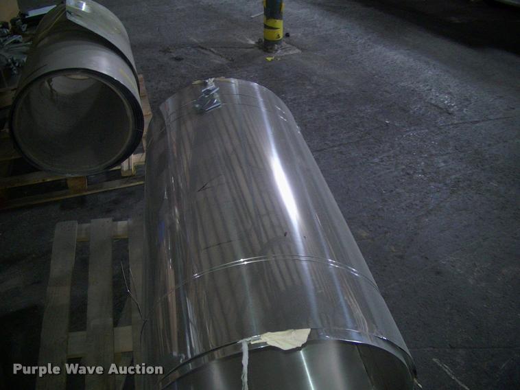 image for item DK9742 (2) coils of stainless steel sheet metal