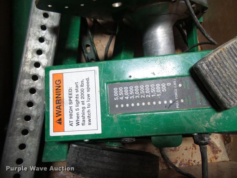 image for item DL9574 Greenleaf GLT4000 cable puller