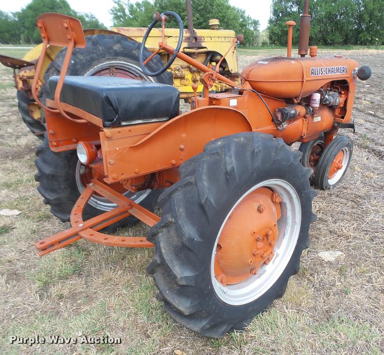 image for item DL9647 1942 Allis Chalmers C tractor