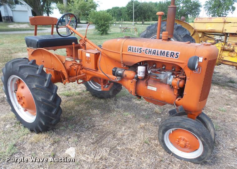 image for item DL9647 1942 Allis Chalmers C tractor