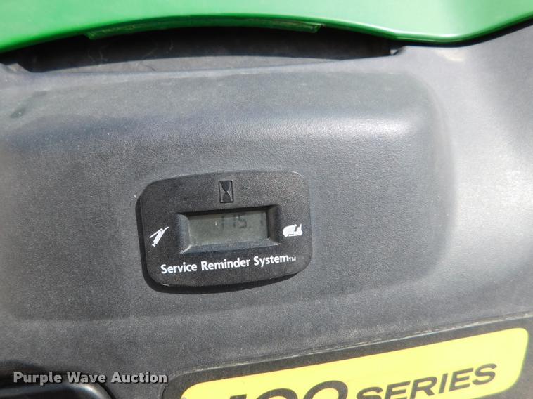 image for item DM9477 2008 John Deere LA105 riding lawn mower