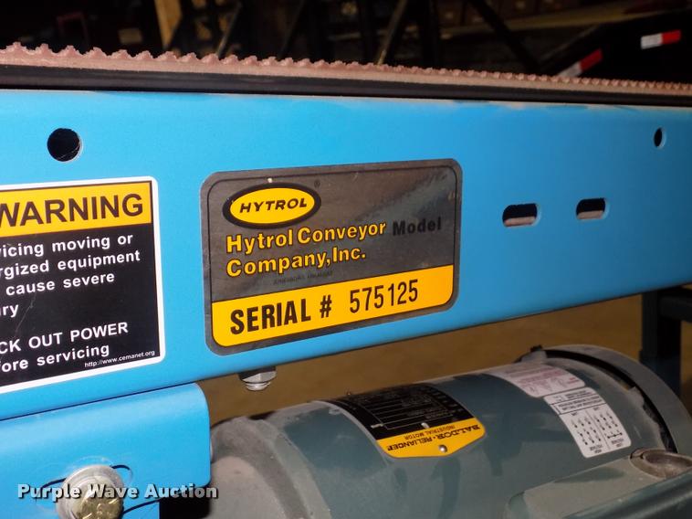 image for item DO9245 HyTrol TA powered slider bed conveyor