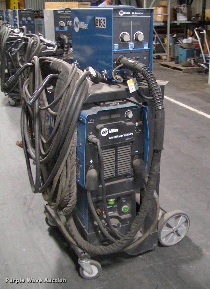 image for item DP9256 Miller Alum Power 450 MPa welder