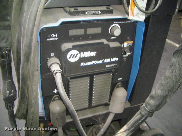 image for item DP9258 Miller Alum Power 450 MPa welder