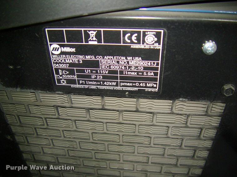 image for item DP9258 Miller Alum Power 450 MPa welder