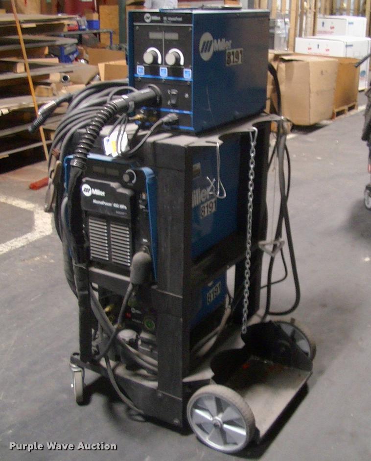 image for item DP9259 Miller Alum Power 450 MPa welder