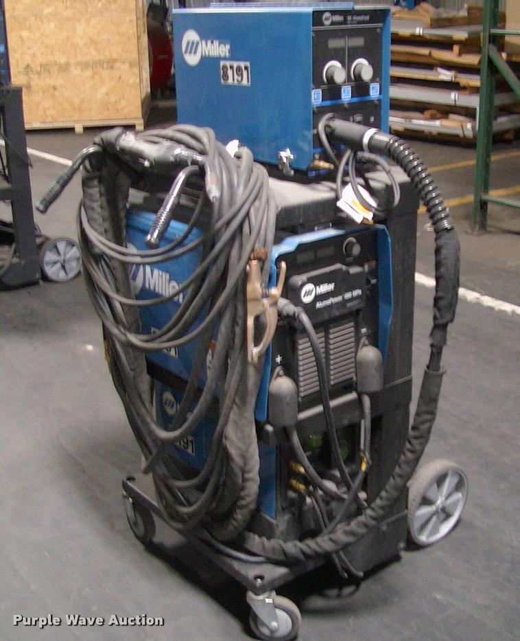 image for item DP9259 Miller Alum Power 450 MPa welder