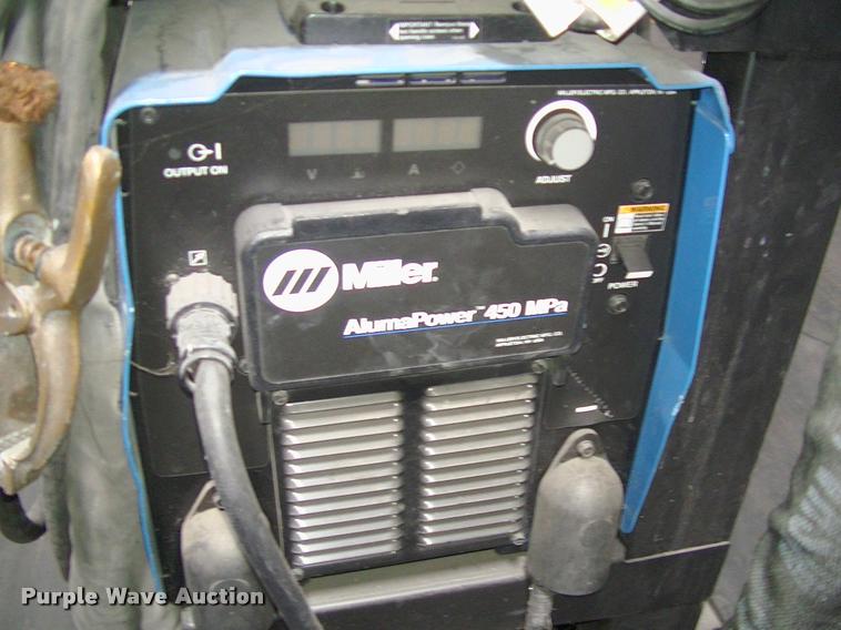 image for item DP9259 Miller Alum Power 450 MPa welder